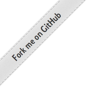Fork me on GitHub